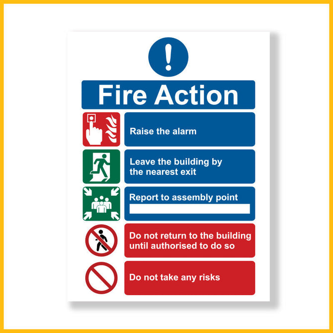 Fire Risk Notice What Fire Action Notice Does My UK Business Legally Need in 2026? – Stcky
