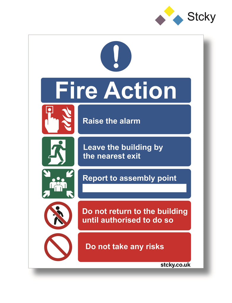 Fire action deals signs